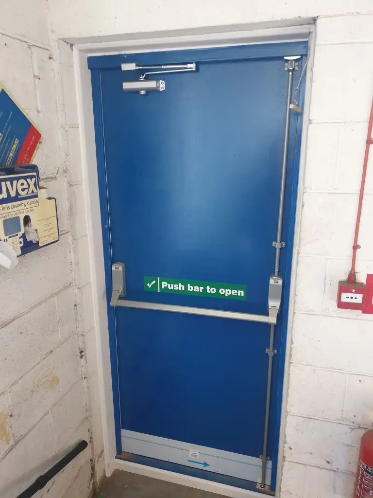 fire exit doors